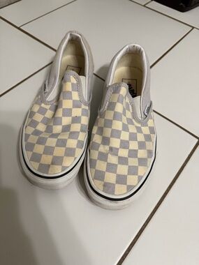 Vans Classic Slip-on Checkerboard Shoes